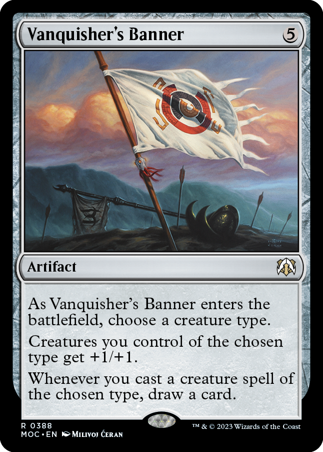 Vanquisher's Banner [March of the Machine Commander] | Grognard Games