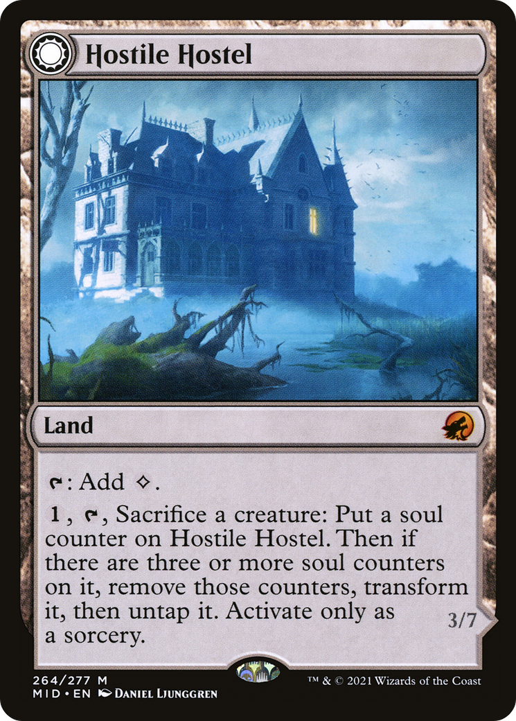 Hostile Hostel // Creeping Inn [Innistrad: Midnight Hunt] | Grognard Games