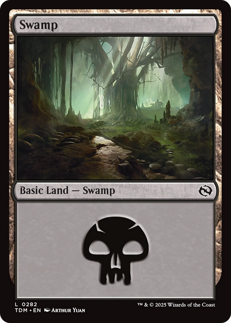 Swamp (0282) [Tarkir: Dragonstorm] | Grognard Games