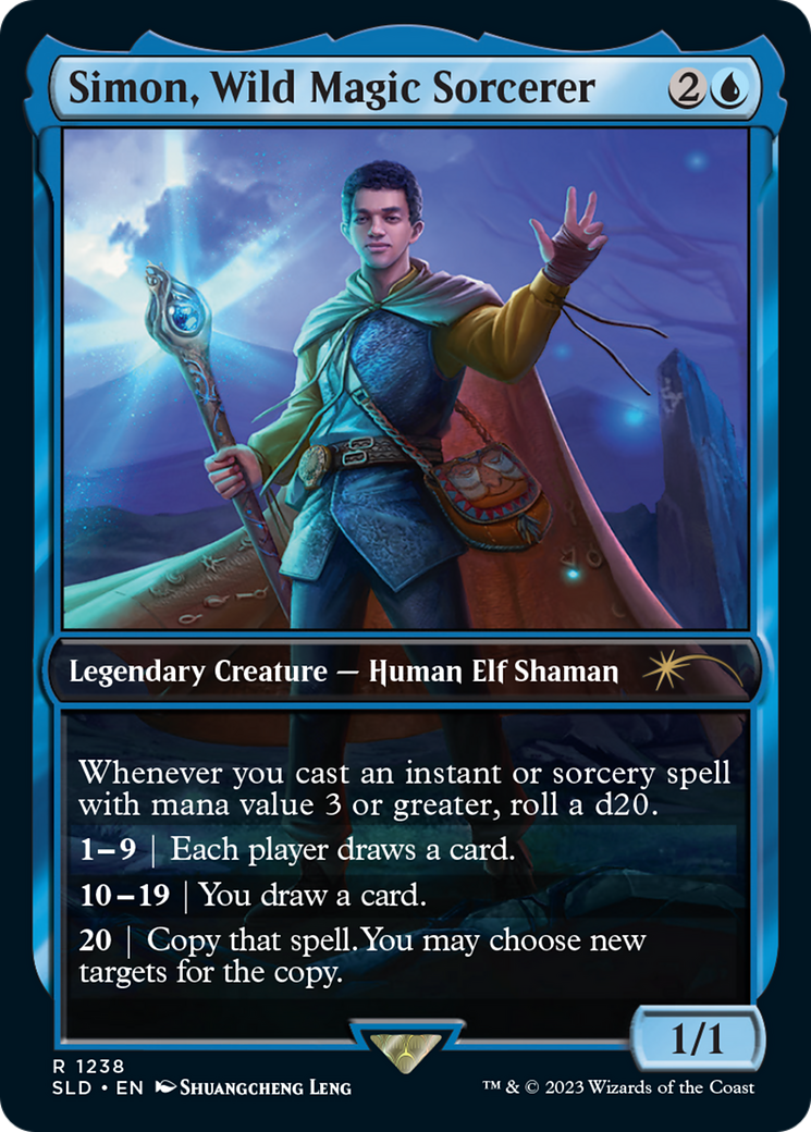 Simon, Wild Magic Sorcerer [Secret Lair Drop Series] | Grognard Games