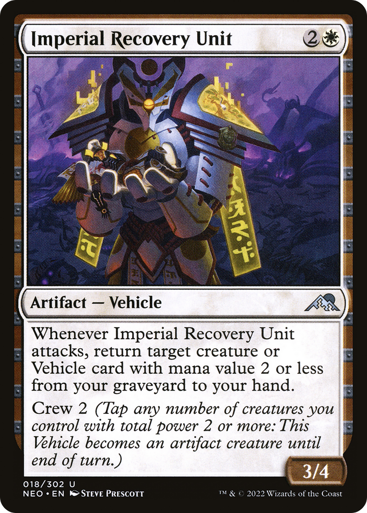 Imperial Recovery Unit [Kamigawa: Neon Dynasty] | Grognard Games