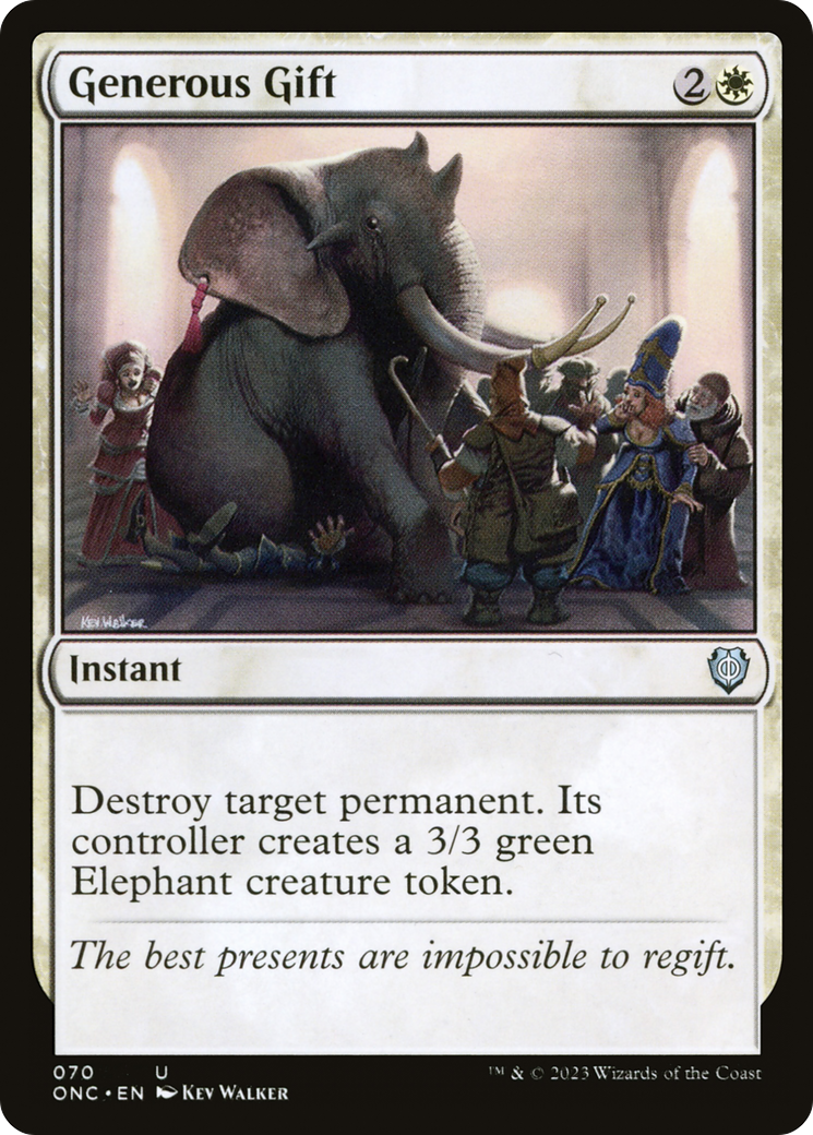 Generous Gift [Phyrexia: All Will Be One Commander] | Grognard Games