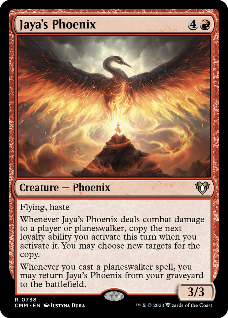 Jaya's Phoenix [Commander Masters] | Grognard Games