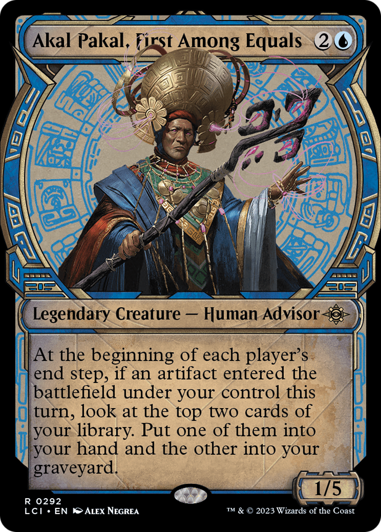 Akal Pakal, First Among Equals (Showcase) [The Lost Caverns of Ixalan] | Grognard Games