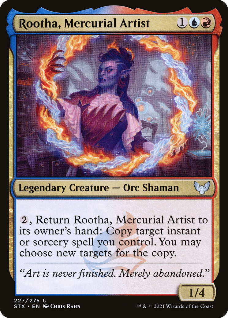 Rootha, Mercurial Artist [Strixhaven: School of Mages] | Grognard Games