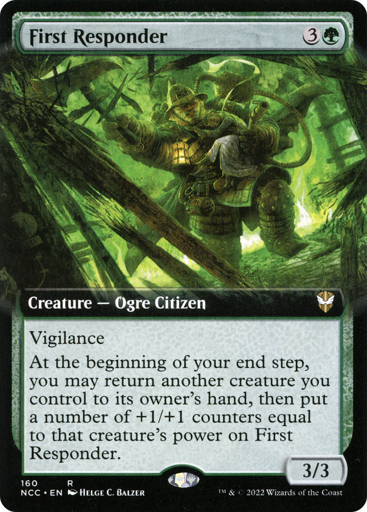 First Responder (Extended Art) [Streets of New Capenna Commander] | Grognard Games