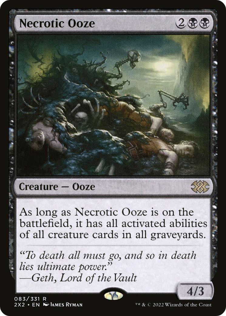 Necrotic Ooze [Double Masters 2022] | Grognard Games