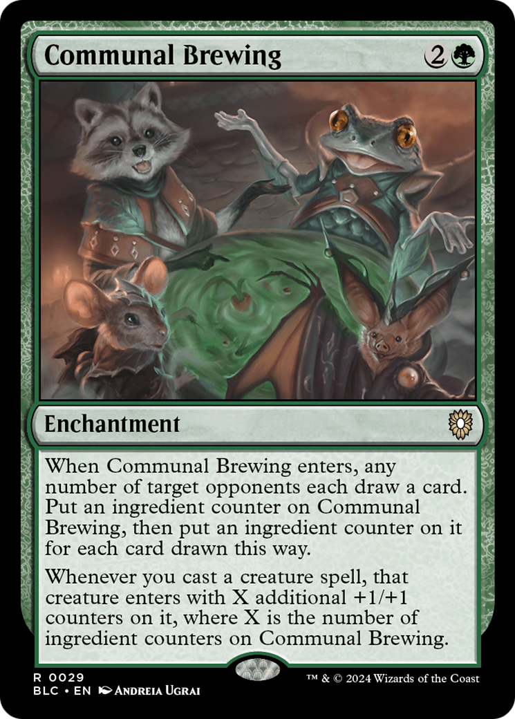 Communal Brewing [Bloomburrow Commander] | Grognard Games