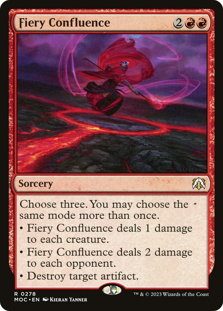 Fiery Confluence [March of the Machine Commander] | Grognard Games