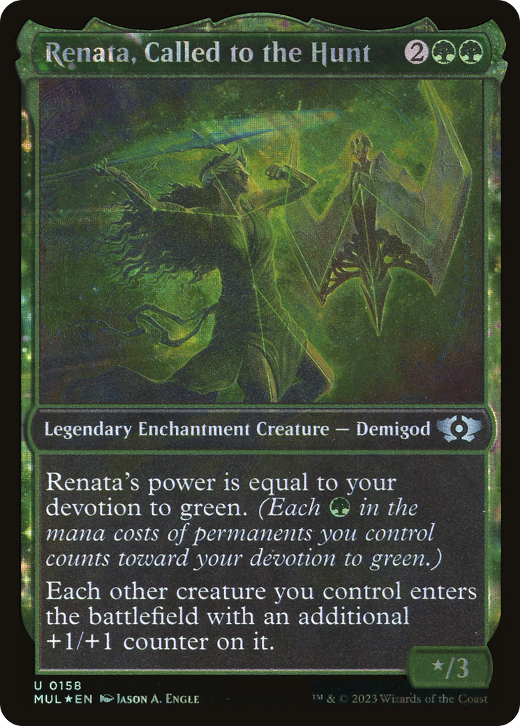 Renata, Called to the Hunt (Halo Foil) [Multiverse Legends] | Grognard Games