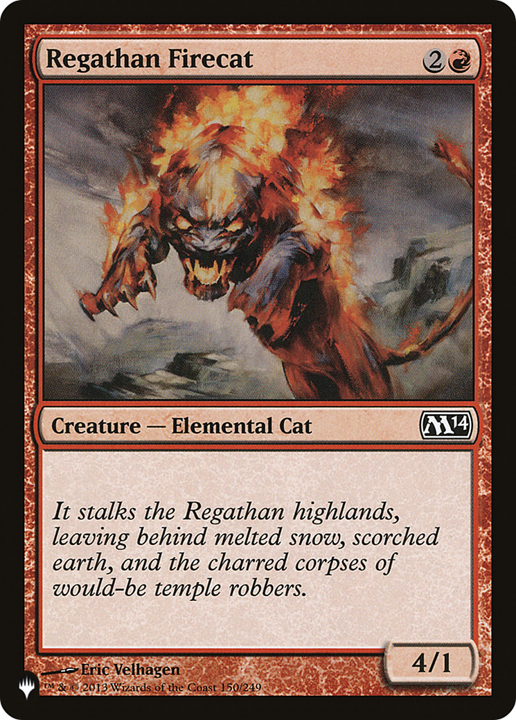 Regathan Firecat [The List] | Grognard Games