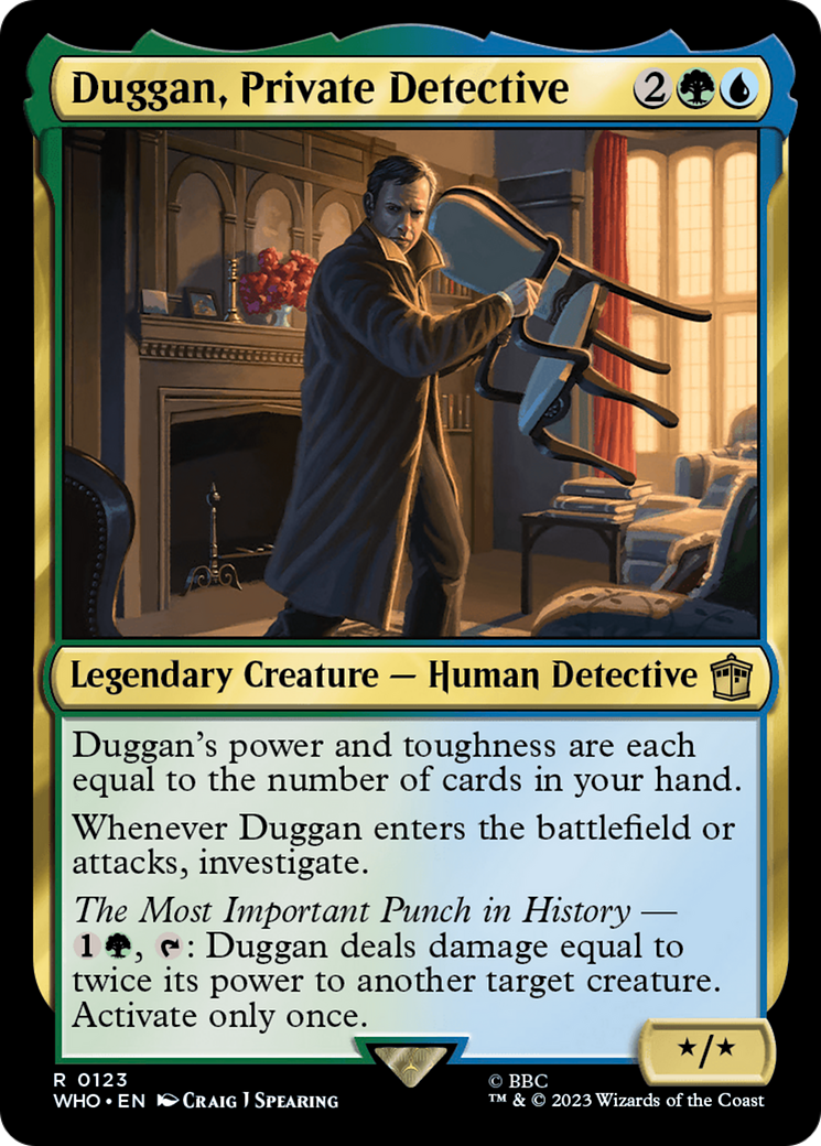Duggan, Private Detective [Doctor Who] | Grognard Games