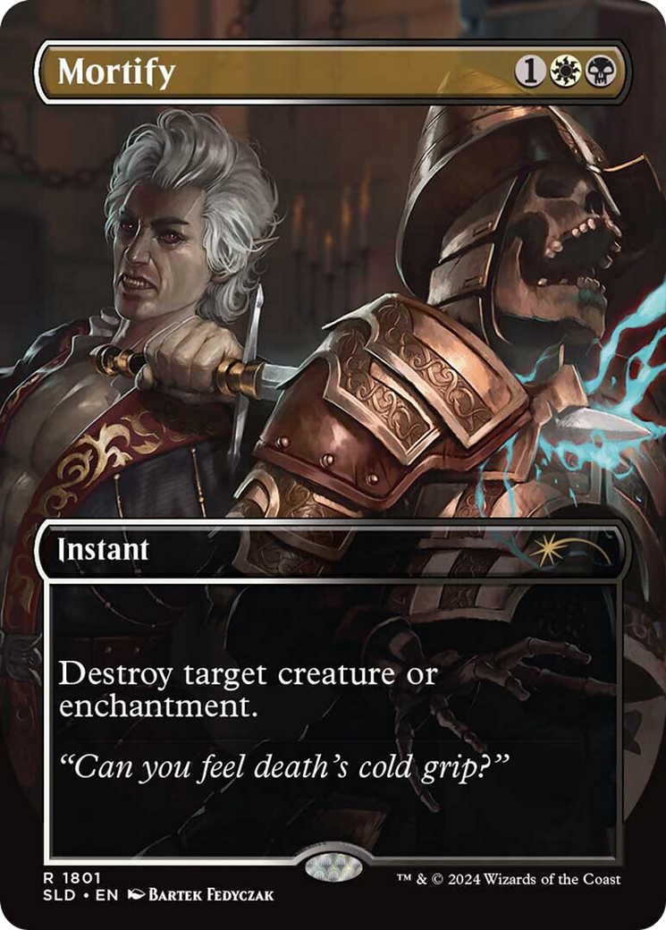 Mortify (SLD-1801) - Secret Lair Drop (Borderless) Foil | Grognard Games