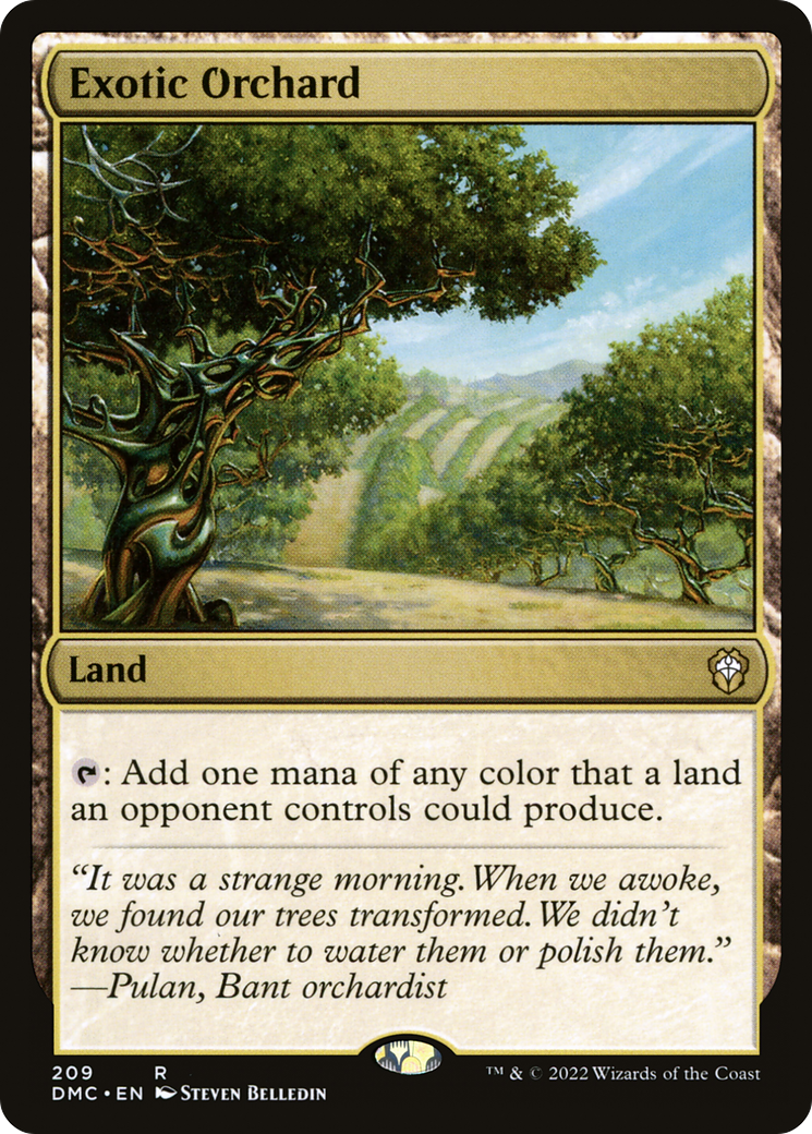 Exotic Orchard [Dominaria United Commander] | Grognard Games