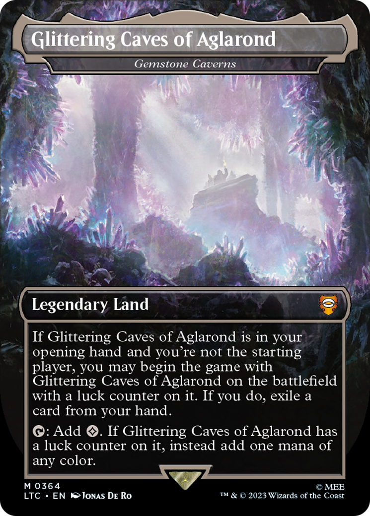 Glittering Caves of Aglarond - Gemstone Caverns [The Lord of the Rings: Tales of Middle-Earth Commander] | Grognard Games