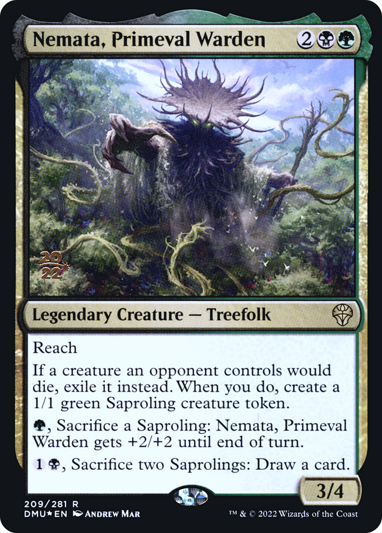 Nemata, Primeval Warden [Dominaria United Prerelease Promos] | Grognard Games