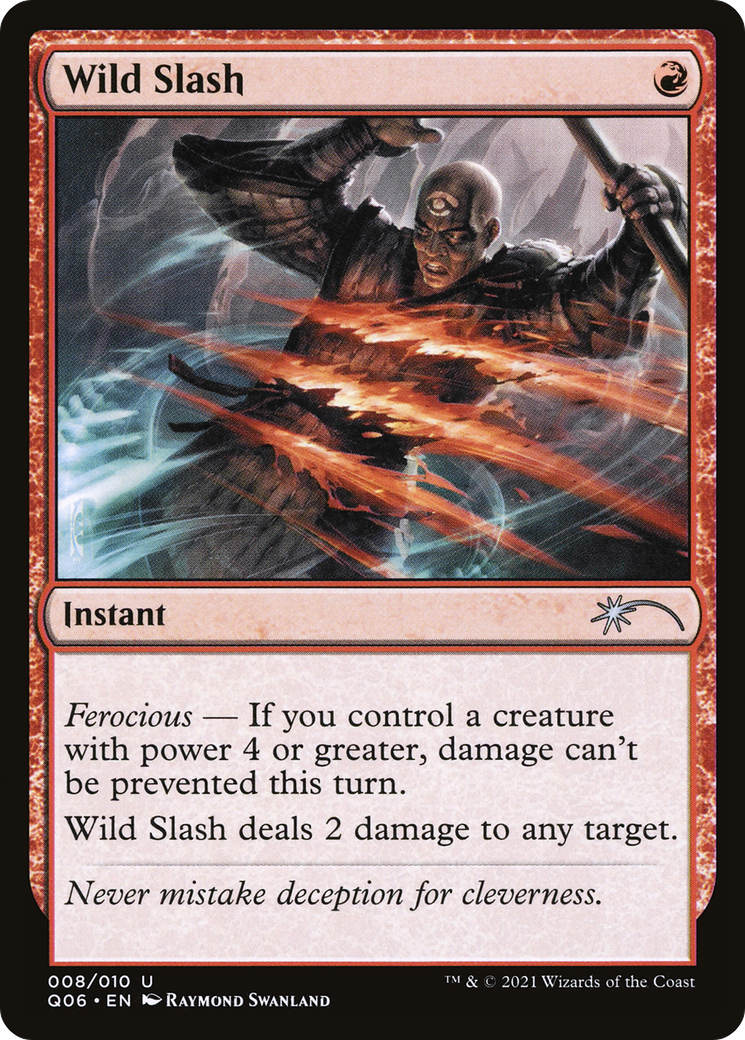Wild Slash [Pioneer Challenger Decks 2021] | Grognard Games