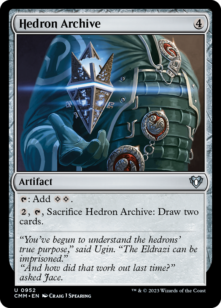 Hedron Archive [Commander Masters] | Grognard Games