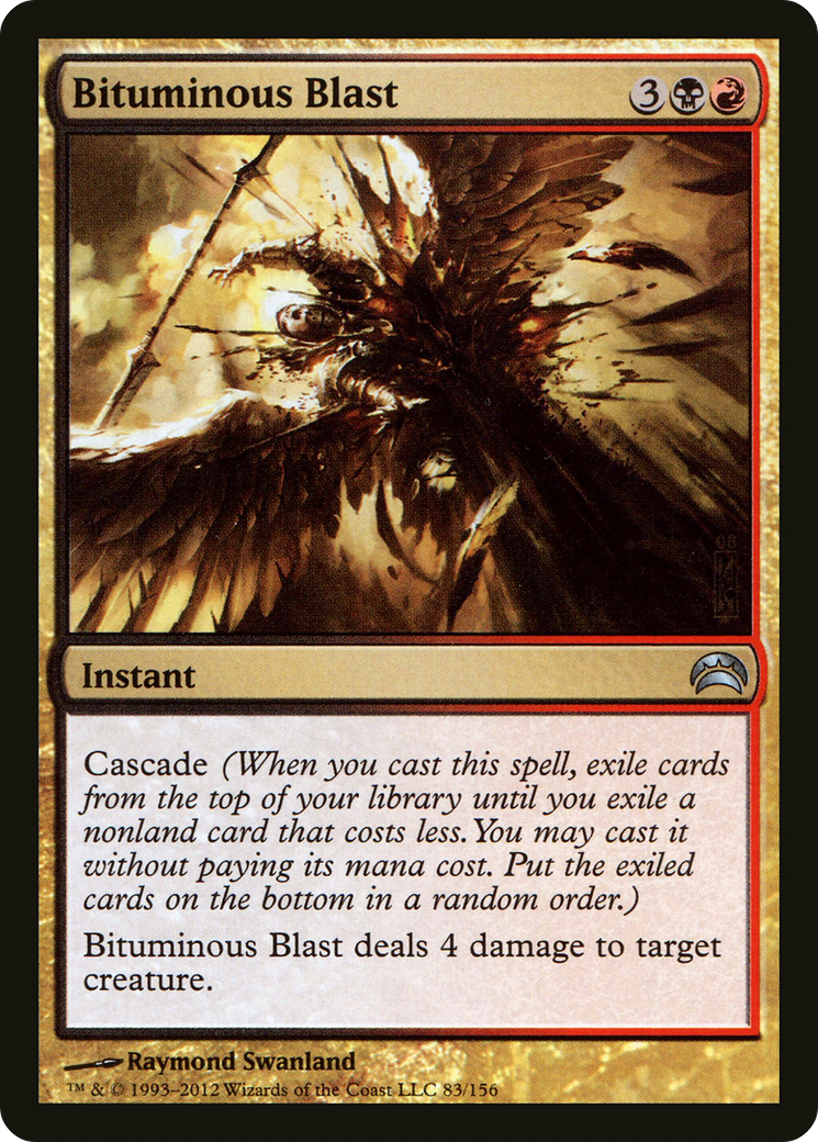 Bituminous Blast (PC2-083) - Planechase 2012 Foil | Grognard Games