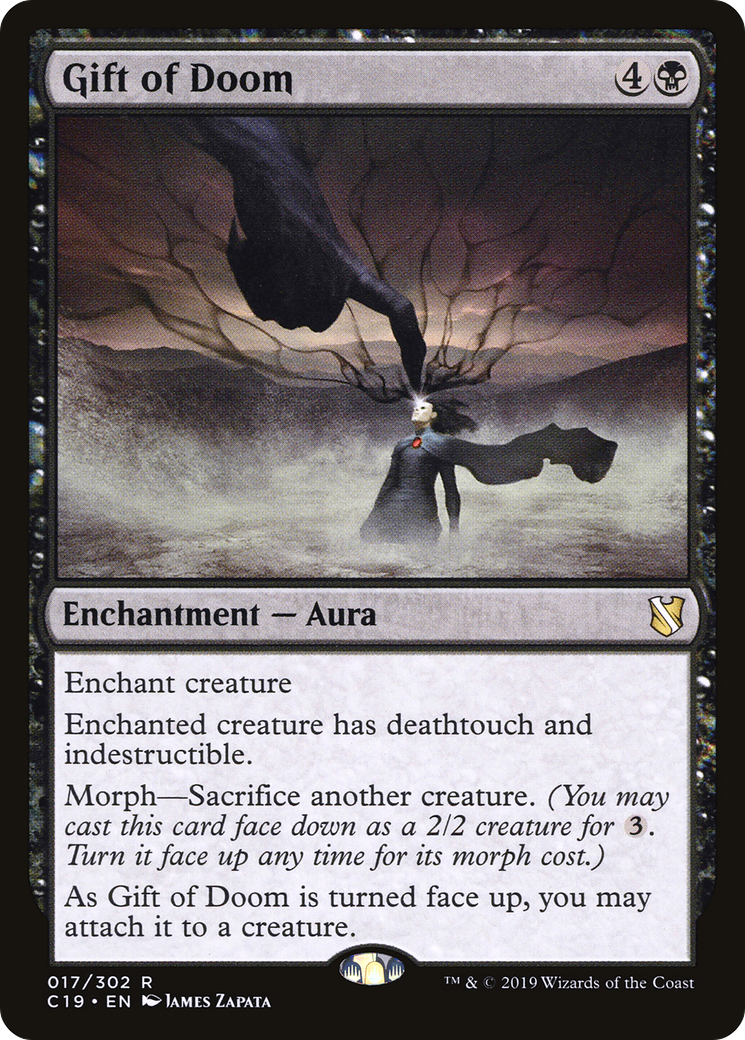 Gift of Doom [Commander 2019] | Grognard Games