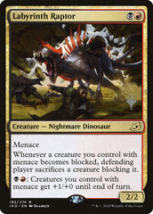 Labyrinth Raptor (Promo Pack) [Ikoria: Lair of Behemoths Promos] | Grognard Games