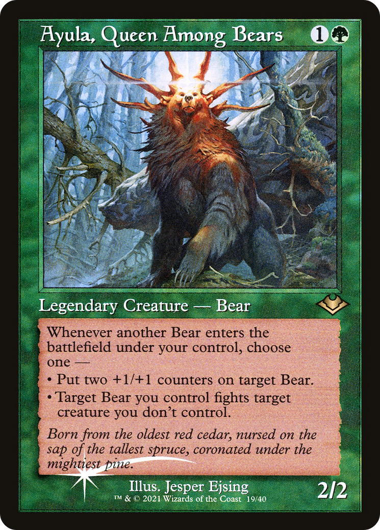 Ayula, Queen Among Bears (Retro) [Modern Horizons] | Grognard Games