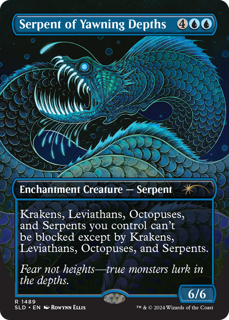 Serpent of Yawning Depths [Secret Lair Drop Series] | Grognard Games