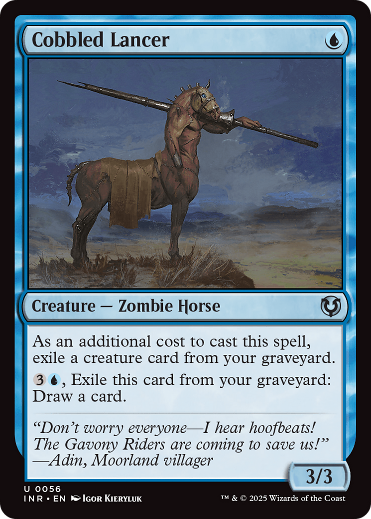 Cobbled Lancer [Innistrad Remastered] | Grognard Games