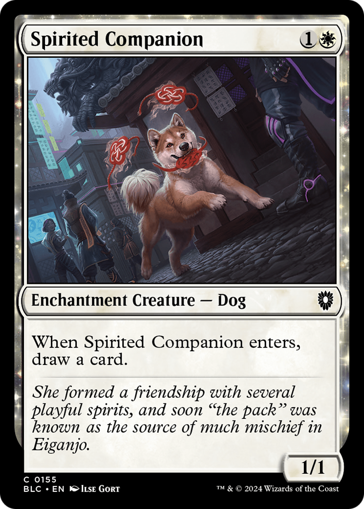Spirited Companion [Bloomburrow Commander] | Grognard Games