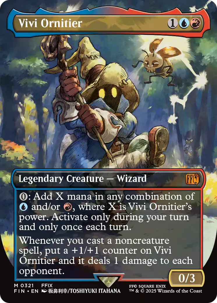Vivi Ornitier (Borderless) (FIN-321) - FINAL FANTASY | Grognard Games