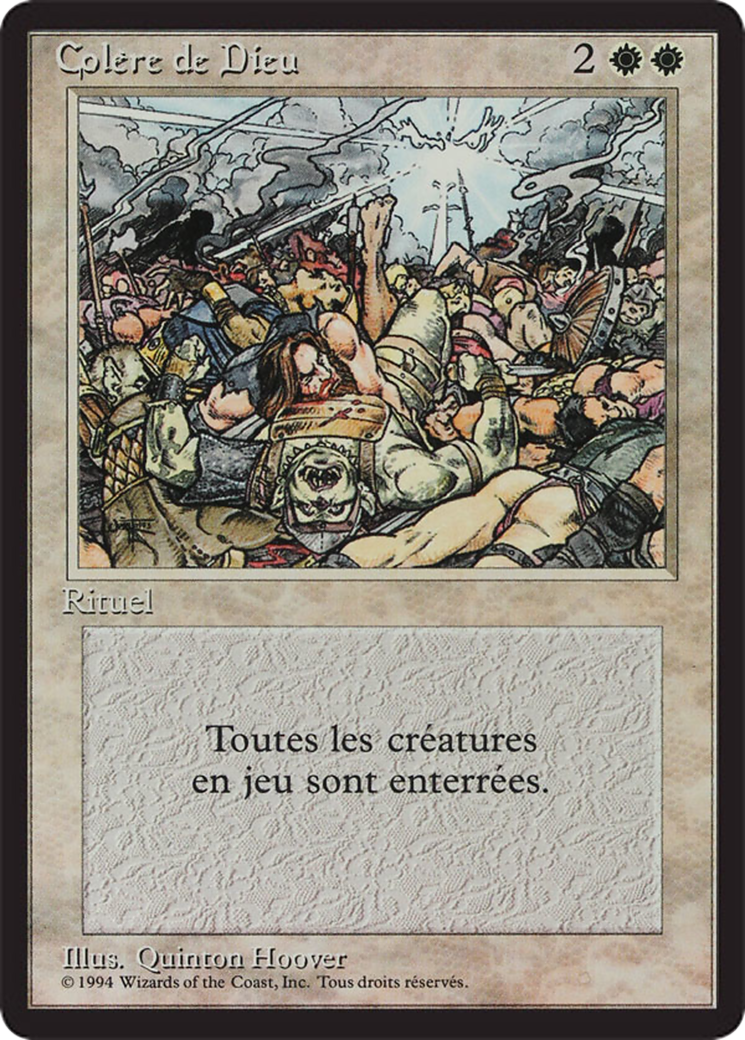 Wrath of God [Foreign Black Border] | Grognard Games