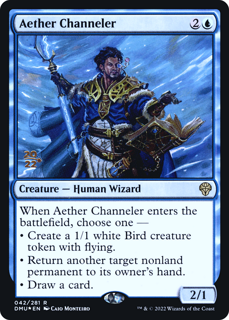 Aether Channeler [Dominaria United Prerelease Promos] | Grognard Games