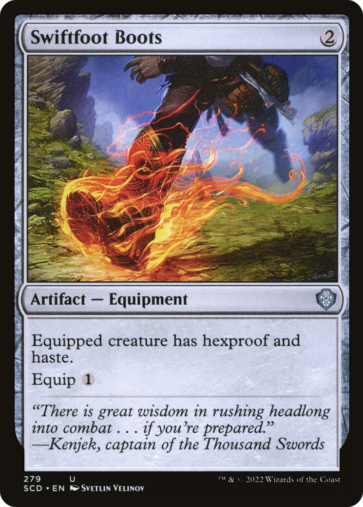 Swiftfoot Boots [Starter Commander Decks] | Grognard Games