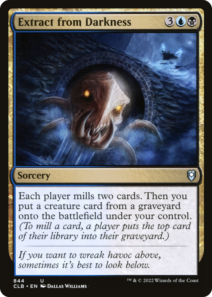 Extract from Darkness [Commander Legends: Battle for Baldur's Gate] | Grognard Games