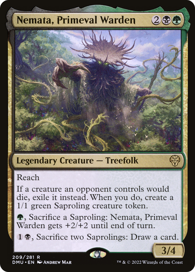 Nemata, Primeval Warden (DMU-209) - Dominaria United Foil | Grognard Games
