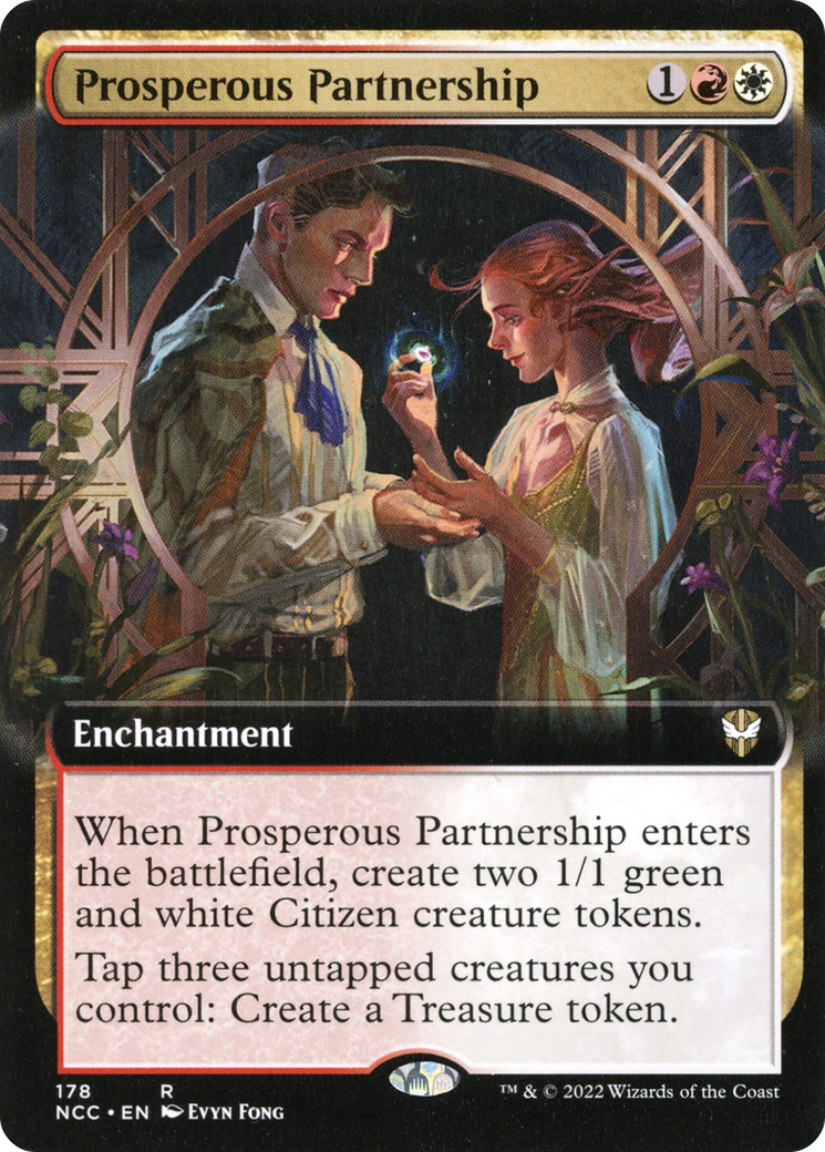 Prosperous Partnership (Extended Art) [Streets of New Capenna Commander] | Grognard Games