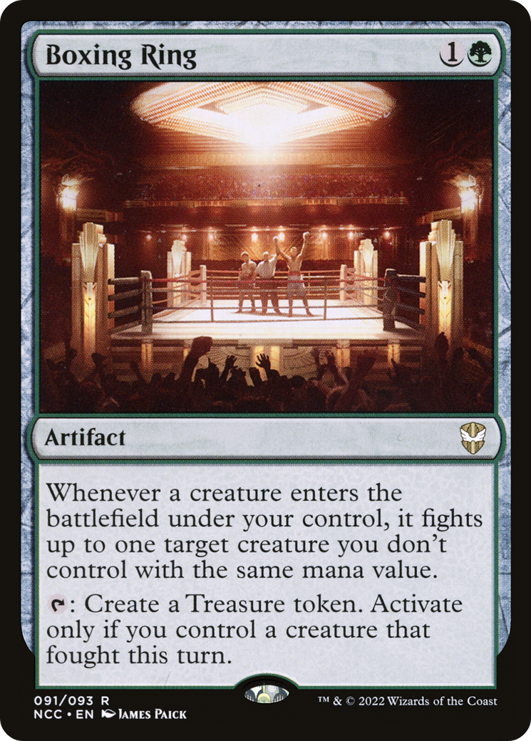 Boxing Ring [Streets of New Capenna Commander] | Grognard Games