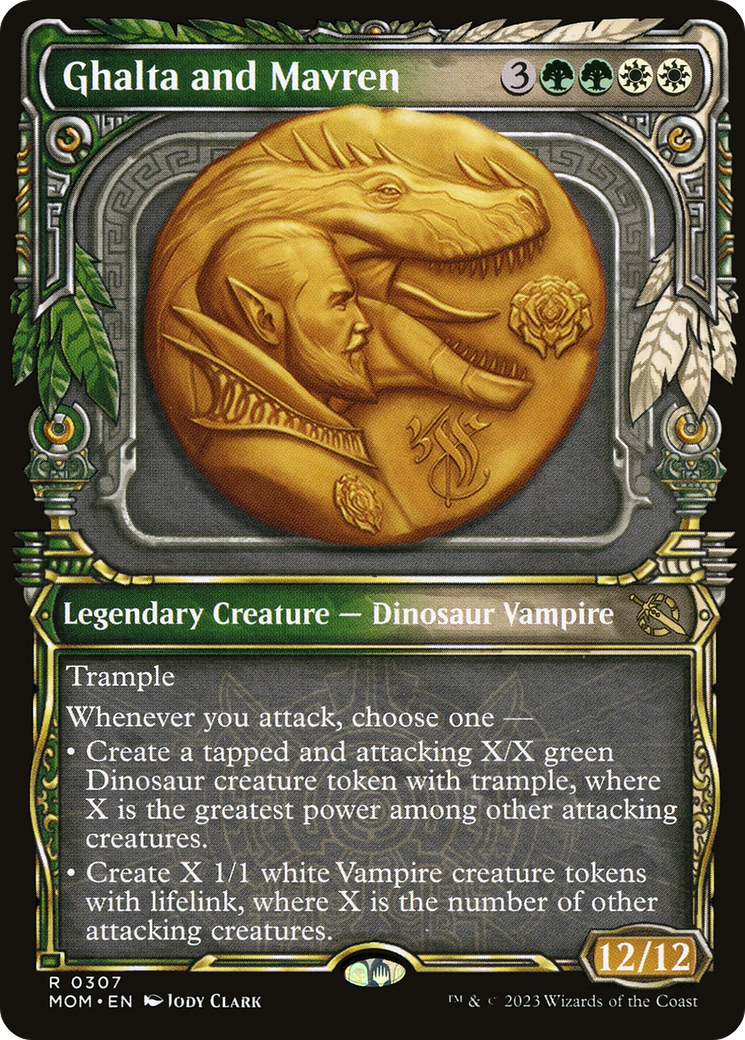 Ghalta and Mavren (Showcase Planar Booster Fun) [March of the Machine] | Grognard Games
