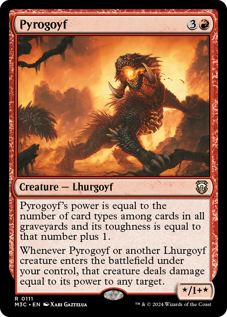 Pyrogoyf [Modern Horizons 3 Commander] | Grognard Games