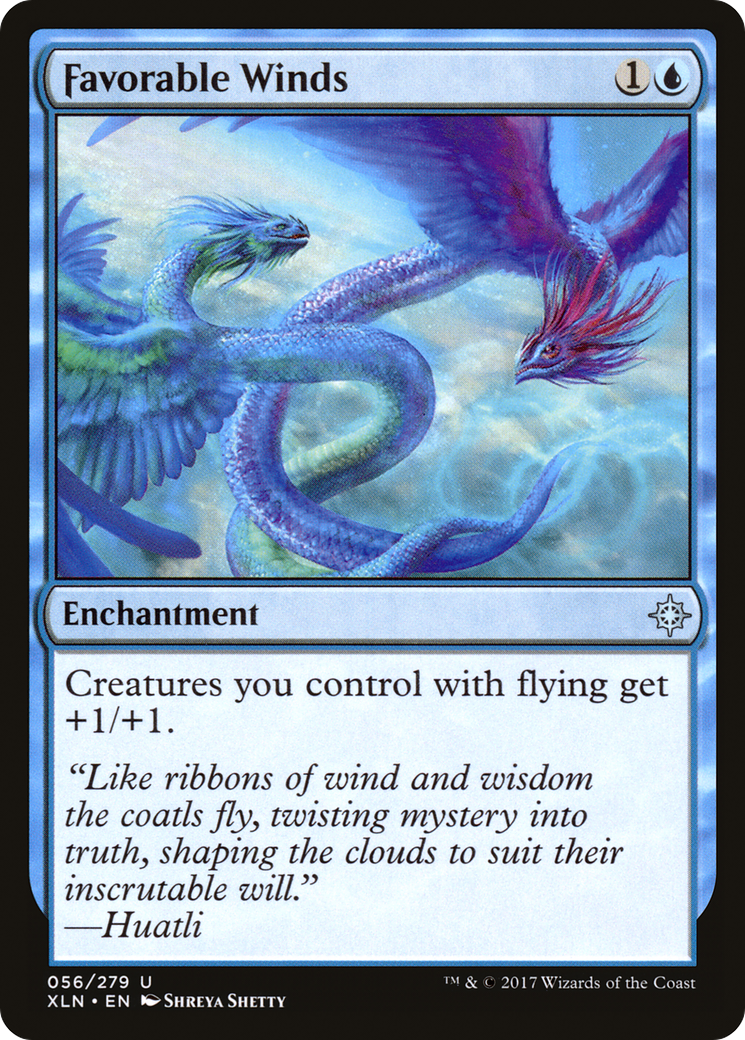 Favorable Winds (XLN-056) - Ixalan | Grognard Games