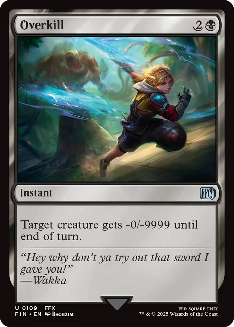 Overkill (FIN-109) - FINAL FANTASY Foil | Grognard Games