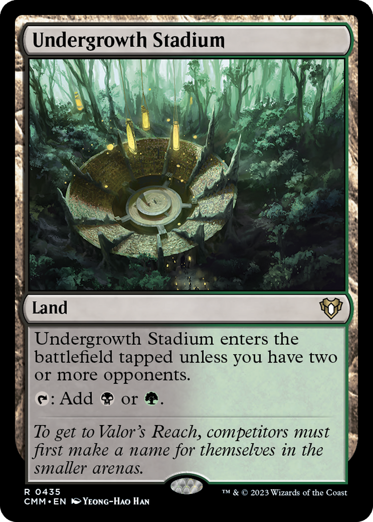 Undergrowth Stadium [Commander Masters] | Grognard Games