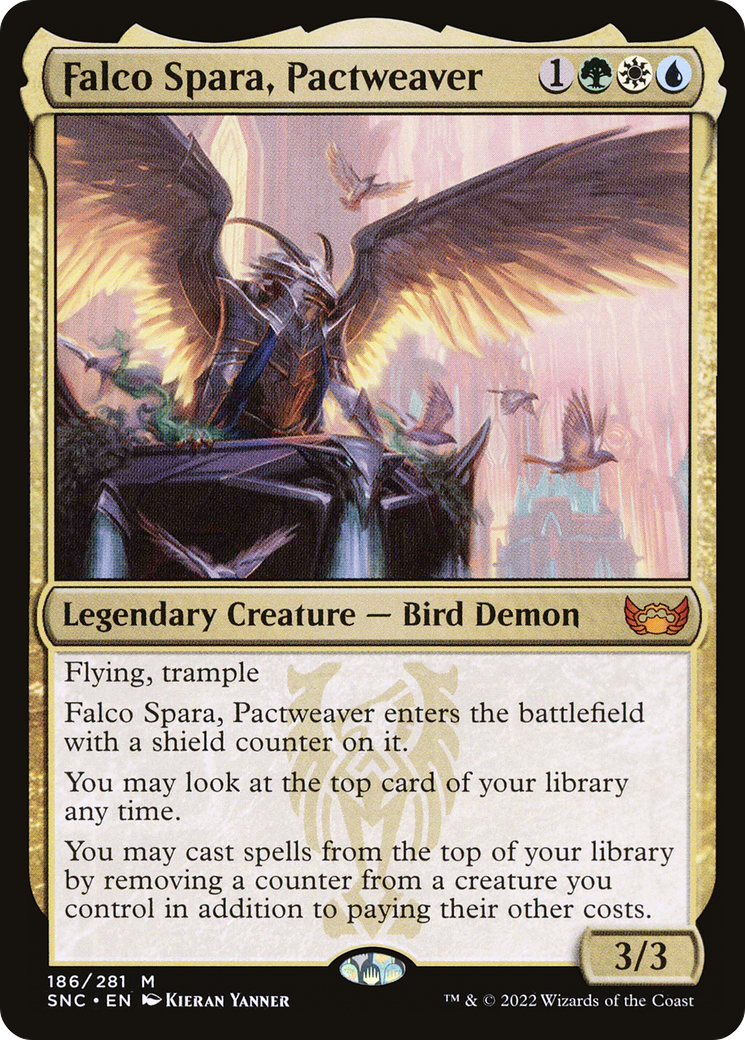 Falco Spara, Pactweaver [Streets of New Capenna] | Grognard Games