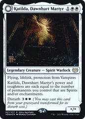 Katilda, Dawnhart Martyr // Katilda's Rising Dawn [Innistrad: Crimson Vow Prerelease Promos] | Grognard Games