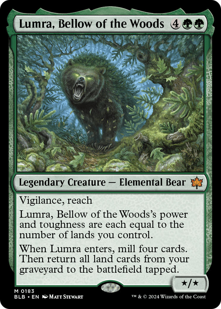 Lumra, Bellow of the Woods [Bloomburrow] | Grognard Games