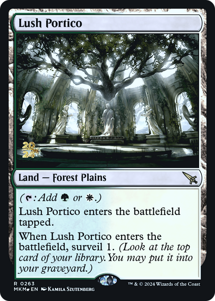 Lush Portico [Murders at Karlov Manor Prerelease Promos] | Grognard Games