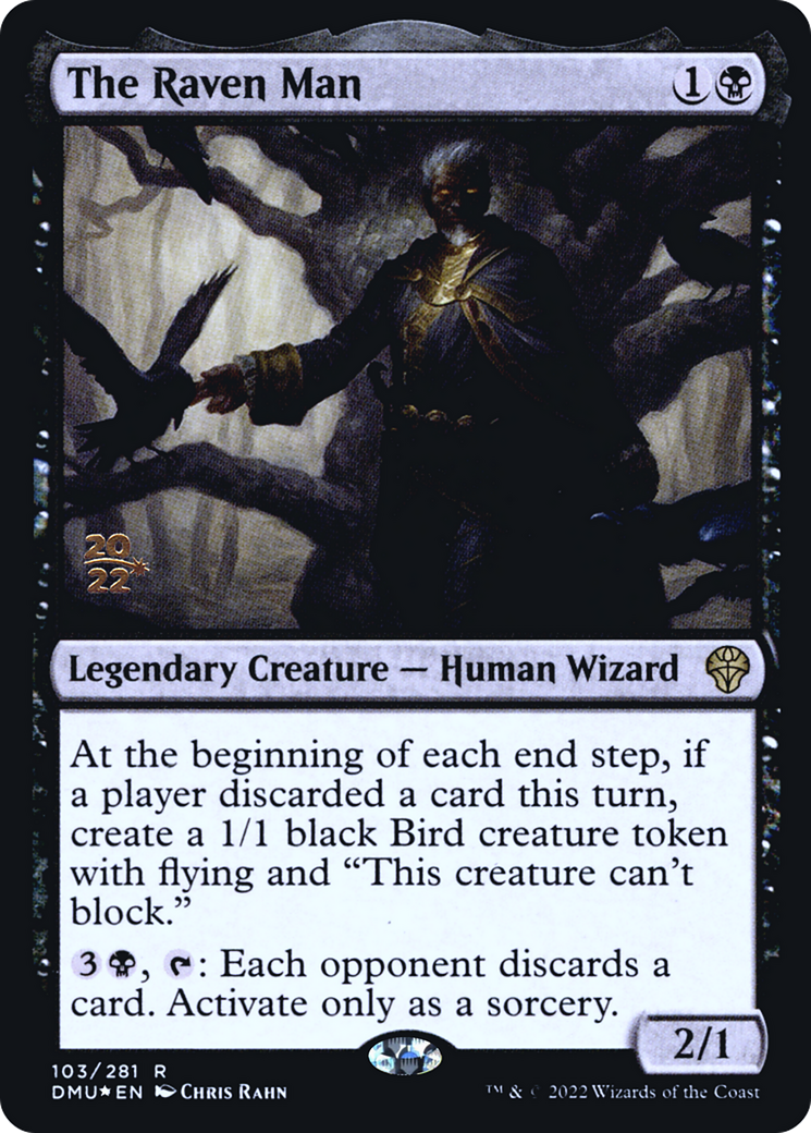The Raven Man [Dominaria United Prerelease Promos] | Grognard Games