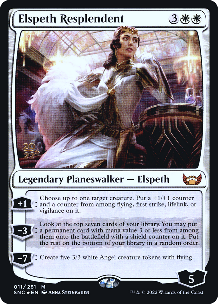Elspeth Resplendent [Streets of New Capenna Prerelease Promos] | Grognard Games