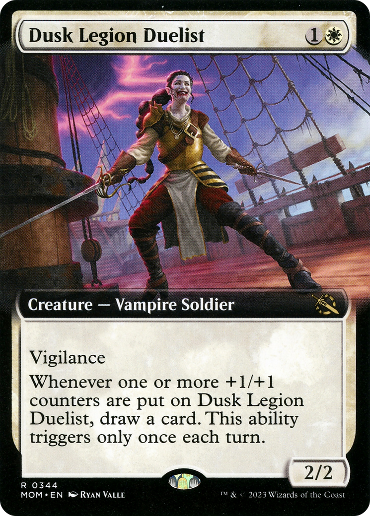 Dusk Legion Duelist (Extended Art) [March of the Machine] | Grognard Games