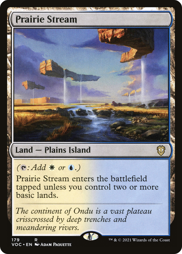 Prairie Stream [Innistrad: Crimson Vow Commander] | Grognard Games